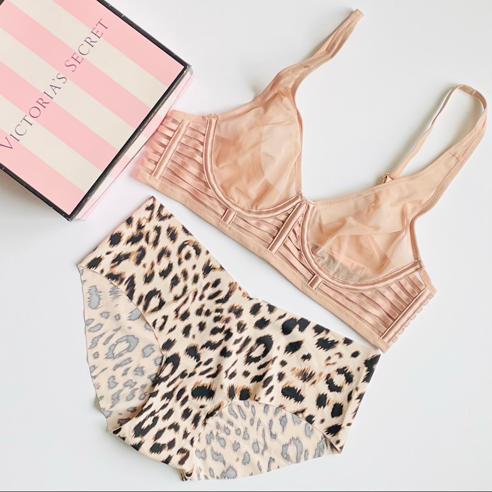 32B SMALL Victoria’s Secret nude bra set